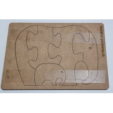 Puzzle elephant